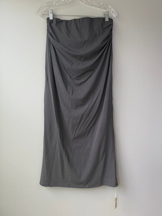 OGL Dresses & Skirts - OGL Size M Cotton Ruched Pencil Skirt Pull-on Elastic Waist